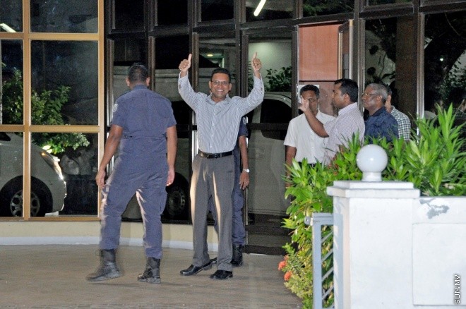 ކުރީގެ ޑިފެންސް މިނިސްޓަރު ކާނަލް ރިޓަޔާޑު މުހައްމަދު ނާޒިމް 11 އަހަރަށް ޖަލަށްލުމަށް ހުކުމް އިއްވުން --- ސަން ފޮޓޯ/ އަލީ ނަސީރު