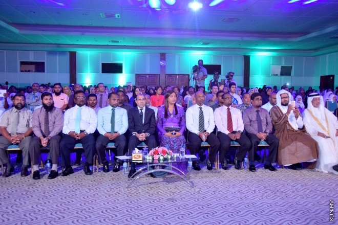 ޖޫން 13، 2015: ޤުރުއާން ކިޔެވުމުގެ 30 ވަނަ ޤައުމީ މުބާރާތް ނިންމުމުގެ ރަސްމިއްޔާތުގެ ތެރެއިން -- ސަންފޮޓޯ/ އަލީ ނަސީރު
