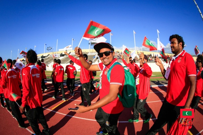 އައިއޯއައިޖީ 2015 ހުޅުވުމުގެ ރަސްމިއްޔާތުގެ ތެރެއިން -- އެމްއޯސީ ފޮޓޯ: ހުސައިން ސިނާން