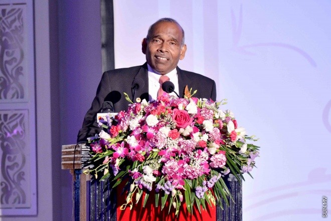 ސެޕްޓެމްބަރ 30، 2015: އިސްކަންދަރު ސްކޫލުގެ، 2014 ވަނަ އަހަރުގެ އަހަރީ އިނާމު ދިނުމުގެ ޖަލްސާގެ ތެރެއިން -- ސަންފޮޓޯ/ އަލީ ނަސީރު