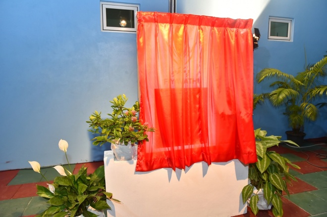 ފެބްރުއަރީ 18، 2016: ހުޅުމާލޭ ކުޑަކުދިންގެހިޔާ ހުޅުވައިދިނުމުގެ ރަސްމިއްޔާތުގެ ތެރެއިން --ފޮޓޯ: ރައީސް އޮފީސް
