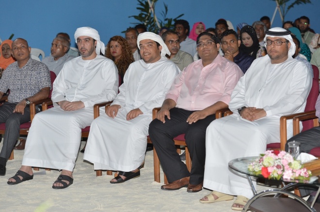 ފެބްރުއަރީ 18، 2016: ހުޅުމާލޭ ކުޑަކުދިންގެހިޔާ ހުޅުވައިދިނުމުގެ ރަސްމިއްޔާތުގެ ތެރެއިން --ފޮޓޯ: ރައީސް އޮފީސް