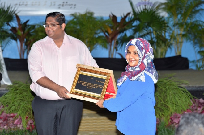 ފެބްރުއަރީ 18، 2016: ހުޅުމާލޭ ކުޑަކުދިންގެހިޔާ ހުޅުވައިދިނުމުގެ ރަސްމިއްޔާތުގެ ތެރެއިން --ފޮޓޯ: ރައީސް އޮފީސް
