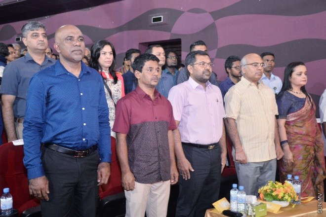 އޯގަސްޓް 7، 2016: ރާއްޖޭގައި ގާއިމުކޮށްފައިވާ އިންޑިއަން ކަލްޗަރަލް ސެންޓަރު (އައިސީސީ) އަށް ފަސް އަހަރު ފުރުން ފާހަގަ ކުރުމަށް އޮލިމްޕަހުގައި ބޭއްވި ރަސްމިއްޔާތުގެ ތެރެއިން -- ސަން ފޮޓޯ/ ފަޔާޒު މޫސާ