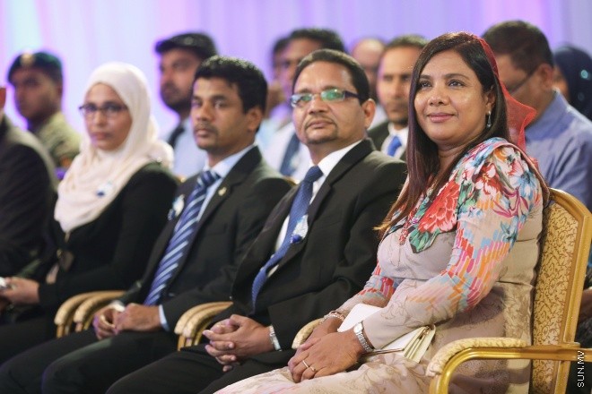 ސެޕްޓެމްބަރ 2، 2016: އިސްކަންދަރު ސްކޫލްގެ 2015ވަނަ އަހަރުގެ އަހަރީ އިނާމް ދިނުމުގެ ރަސްމިއްޔާތުގެ ތެރެއިން -- ސަން ފޮޓޯ/ ފަޔާޒު މޫސާ