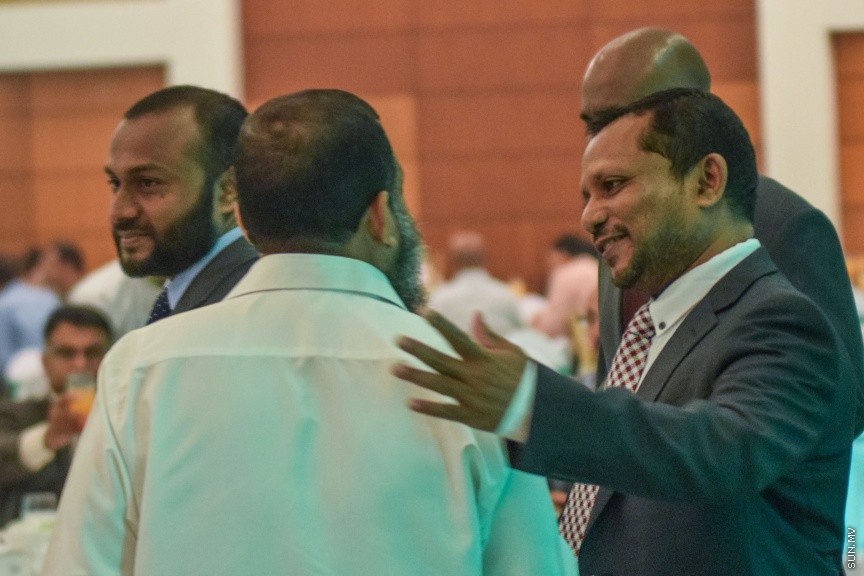 ސެޕްޓެމްބަރ23، 2016: ސައުދީ އަރަބިއްޔާގެ 86 ވަނަ ގައުމީ ދުވަހުގެ މުނާސްބަތުގައި ކުރުބާ މޯލްޑިވްސް ރިސޯޓްގައި ބޭއްވި ރަސްމިއްޔާތުގެ ތެރެއިން--- ސަން ފޮޓޯ: މުހައްމަދު އަފްރާހް