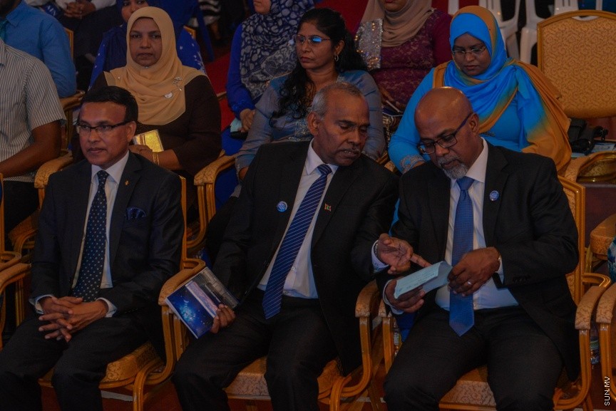 25 ސެޕްޓެމްބަރ 2016: ޖަމާލުއްދިީން ސްކޫލްގެ 2015ވަނަ އަހަރުގެ އަހަރީ އިނާމް ދިނުމުގެ ރަސްމިއްޔާތުގެ ތެރެއިން -- ސަން ފޮޓޯ/ މުހައްމަދު އަފްރާހް