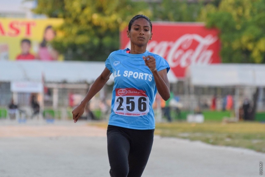އޮކްޓޯބަރ 6، 2016: ގައުމީ އެތުލެޓިކްސް މުބާރާތުގެ ތެރެއިން -- ސަން ފޮޓޯ/ ފަޔާޒު މޫސާ