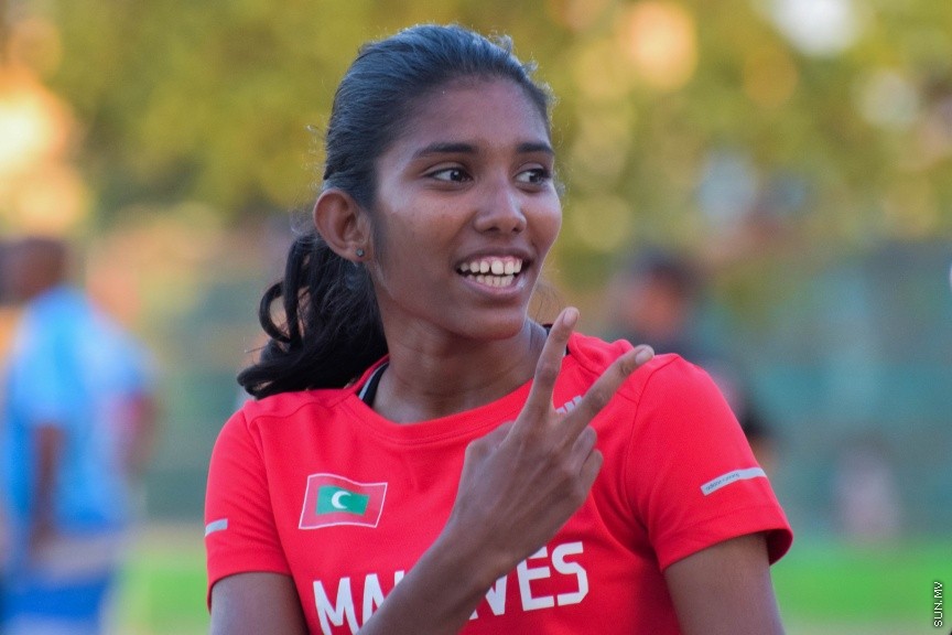 އޮކްޓޯބަރ 6، 2016: ގައުމީ އެތުލެޓިކްސް މުބާރާތުގެ ތެރެއިން -- ސަން ފޮޓޯ/ ފަޔާޒު މޫސާ
