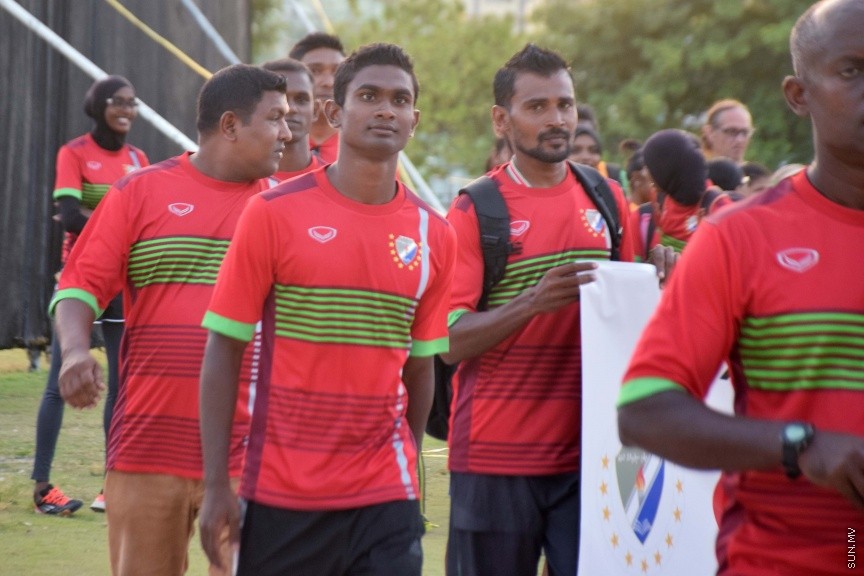 އޮކްޓޯބަރ 8، 2016: ގައުމީ އެތުލެޓިކްސް މުބާރާތުގެ ނިންމުމުގެ ރަސްމިއްޔާތުގެ ތެރެއިން -- ސަން ފޮޓޯ/ ފަޔާޒު މޫސާ