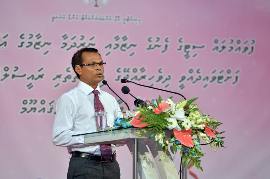 އޮކްޓޯބަރ 10، 2016: ފުވައްމުލައް ސިޓީގެ ފަނާއި ނަރުދަމާގެ ނިޒާމްގެ އަމަލީ މަސައްކަތް ފެއްޓެވުމަށް  ފުވައްމުލައް ސިޓީގައި  ބޭއްވި ޖަލްސާގެ ތެރެއިން -- ފޮޓޯ/ ރައީސް އޮފީސް