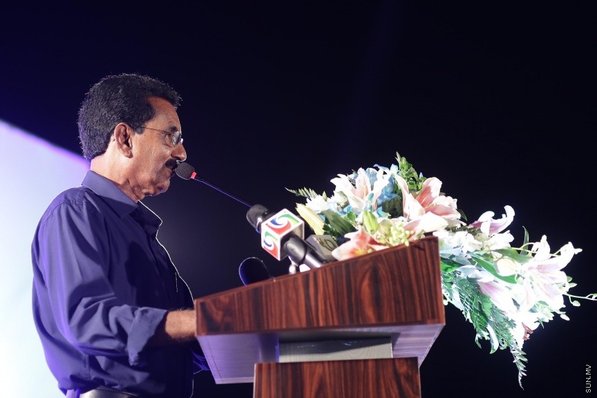 އޮކްޓޯބަރ 30، 2016: އެމްޕީއެލްއަށް 30 އަހަރު ފާހަގަކުރުމުގެ ގޮތުން މީރުބަހުރު ބަނދަރުގައި ބޭއްވި ހަފްލާގެ ތެރެއިން -- ސަން ފޮޓޯ