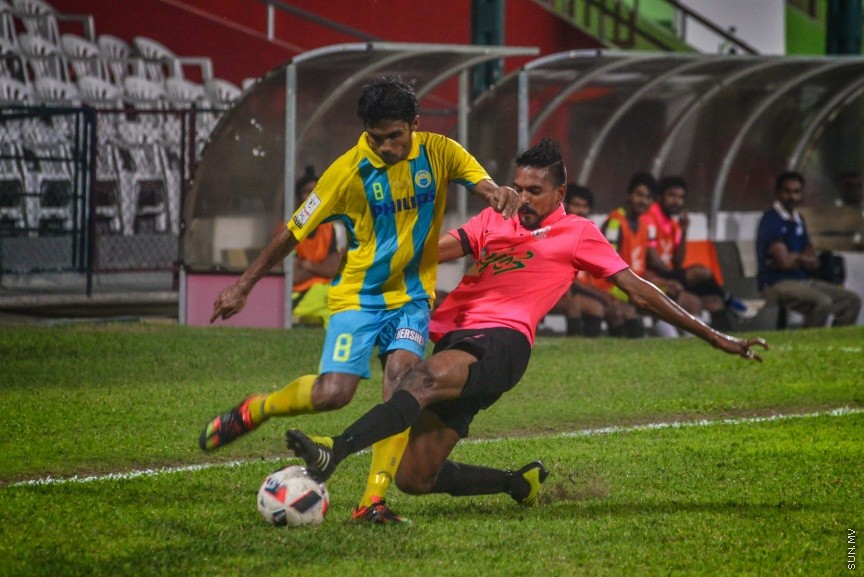 ނޮވެމްބަރ 7، 2016: އެފް އޭ ކަޕް ސެމީފައިނަލް ގައި ޔުނައިޓެޑްް ވިކްޓަރީ އާއި ވެލެންސިއާ ބައްދަލު ކުރި މެޗުގެ ތެރެއިން: ޔުނައިޓެޑް ވިކްޓަރީ 2-1ގެ ނަތީޖާ އަކުން ބަލިކޮށް އެފްއޭކަޕްގެ ފައިނަލްގެ ފަހު ޖާގަ ވެލެންސިއާއިން ހޯދައިފި---ސަން ފޮޓޯ: މުހައްމަދު އަފްރާހް