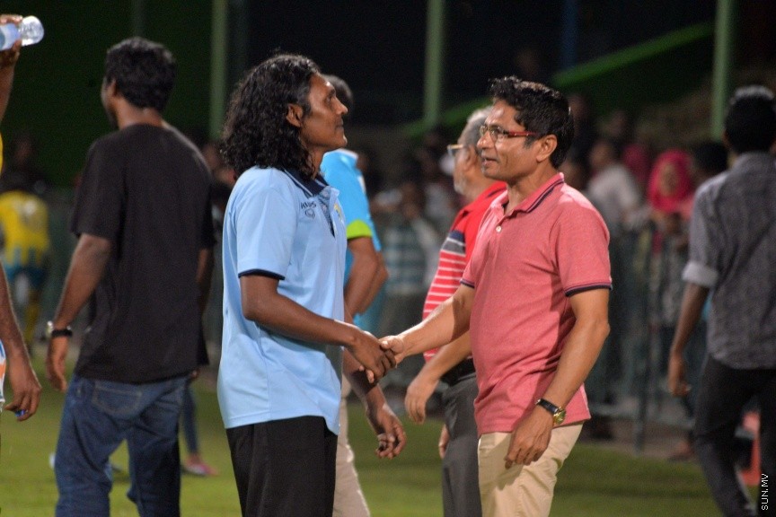 ނޮވެމްބަރ 11، 2016: އެފްއޭ ކަޕްގެ ފައިނަލް މެޗުގެ ތެރެއިން:  3-1 ލަނޑުގެ ނަތީޖާއަކުން ޓީސީ ބަލިކޮށް، އެފްއޭ ކަޕްގެ ޗެމްޕިއަންކަން ވެލެންސިއާއިން ހޯދައި އަންނަ އަހަރުގެ އޭއެފްސީ ކަޕްގެ ޖާގައެއް ކަށަވަރު ވަނީ ކޮއްފަ -- ސަން ފޮޓޯ/ ފަޔާޒު މޫސާ