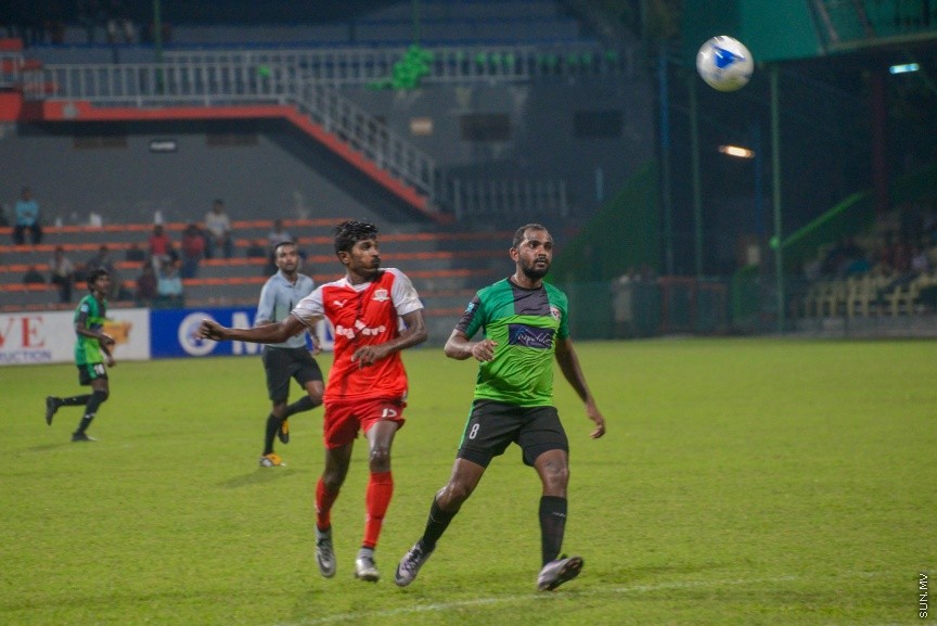 12 ނޮވެމްބަރ 2016: މިނިވަން ޗެމްޕިއަންޝިޕް ފުޓްބޯޅަ މުބާރާތުގެ ފައިނަލް މެޗުގެ ތެރެއިން: ގައުމީ ފުޓްބޯޅަ ދަނޑުގައި މިރޭ ތ. ތިމަރަފުއްޓާއި  ބ. އޭދަފުށި ބައްދަލުކުރި އެ މުޗު 1-0 ގެ ނަތީޖާއަކުން ކާމިޔާބު ކޮށް އޭދަފުށި ވަނީ މުބާރާތުގެ ޗެމްޕިއަންކަން ހޯދާފަ---ސަން ފޮޓޯ: އަފްރާހް