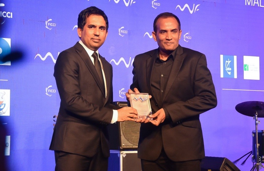 މޯލްޑިވްސް އިންވެސްޓްމެންޓް ފޯރަމް 2016 ގެ ގާލާ ޖާފަތް - މި ޖާފަތުގައި އިންޑިއާއާއި ރާއްޖޭގެ ގިނަ ވިޔަފާރިވެރިން ބައިވެރިވި -- ސަން ފޮޓޯ/ މާހިލް މުހައްމަދު