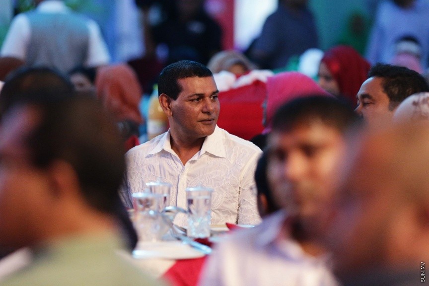ނޮވެމްބަރ 29، 2016: ސޮދަގާތު ފައުންޑޭޝަނުން ކުރިއަށްގެންދިޔަ "ހިތާނީ އުފާ"ގެ ނިންމުން ފާހަގަކުރުމަށް ހުޅުމާލޭ ޣާޒީ ސްކޫލުގައި ބޭއްވި ރަސްމިއްޔާތުގެ ތެރެއިން --- ސަން ފޮޓޯ/ ފަޔާޒު މޫސާ