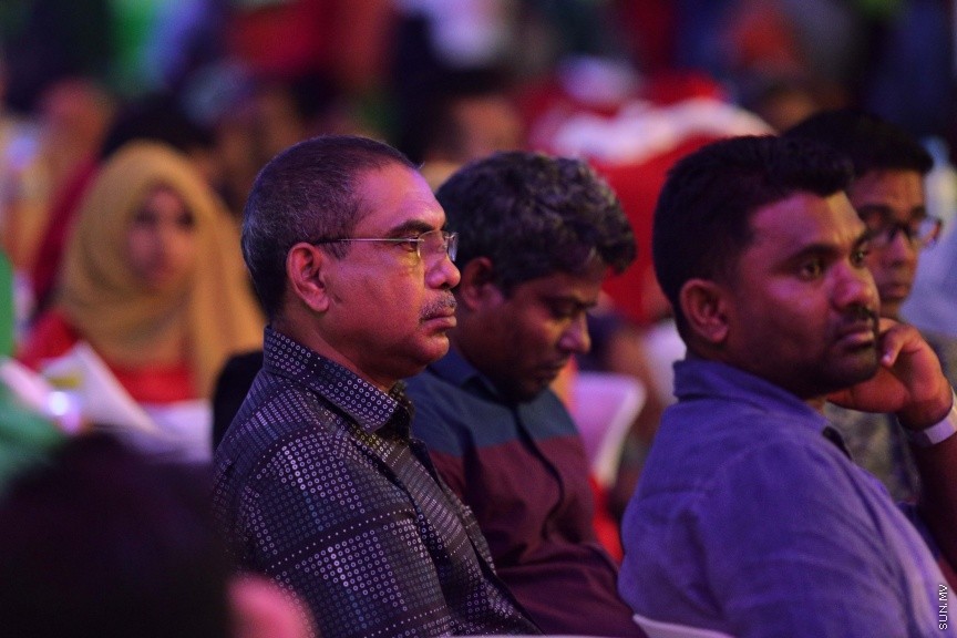 ނޮވެމްބަރ 29، 2016: ސޮދަގާތު ފައުންޑޭޝަނުން ކުރިއަށްގެންދިޔަ "ހިތާނީ އުފާ"ގެ ނިންމުން ފާހަގަކުރުމަށް ހުޅުމާލޭ ޣާޒީ ސްކޫލުގައި ބޭއްވި ރަސްމިއްޔާތުގެ ތެރެއިން --- ސަން ފޮޓޯ/ ފަޔާޒު މޫސާ