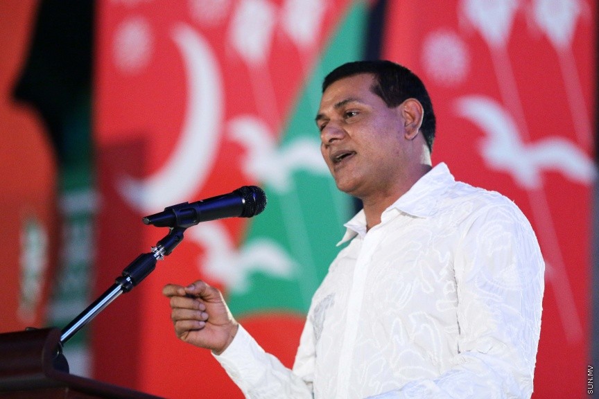 ނޮވެމްބަރ 29، 2016: ސޮދަގާތު ފައުންޑޭޝަނުން ކުރިއަށްގެންދިޔަ "ހިތާނީ އުފާ"ގެ ނިންމުން ފާހަގަކުރުމަށް ހުޅުމާލޭ ޣާޒީ ސްކޫލުގައި ބޭއްވި ރަސްމިއްޔާތުގެ ތެރެއިން --- ސަން ފޮޓޯ/ ފަޔާޒު މޫސާ
