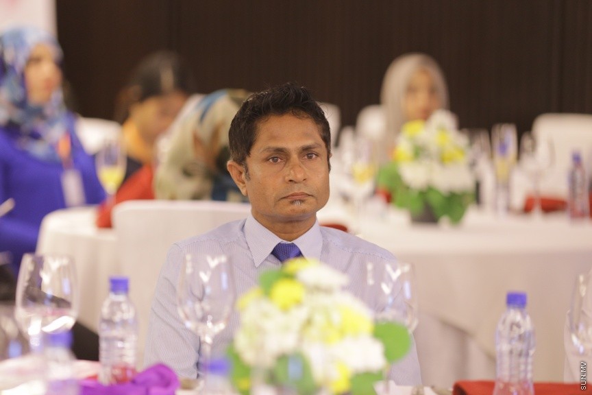 ޑިސެމްބަރ 4، 2016: ކުޅިވަރު އިޖްލާސް ރިޕޯޓް 2016 ނެރުމަށް ޖެން ހޮޓެލްގައި ބޭއްވި ރަސްމިއްޔާތުގެ ތެރެއިން -- ސަން ފޮޓޯ/ ފަޔާޒު މޫސާ