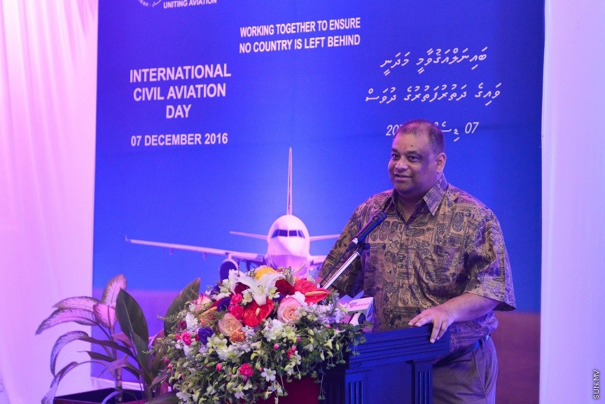 07 ޑިސެމްބަރ 2016: ސިވިލް އޭވިއޭޝަން ދުވަހުގެ މުނާސަބަތުގަިއ ބޭއްވި ހަފްލާގެ ތެރެއިން---ސަން ފޮޓޯ// މުހައްމަދު އަފްރާހް