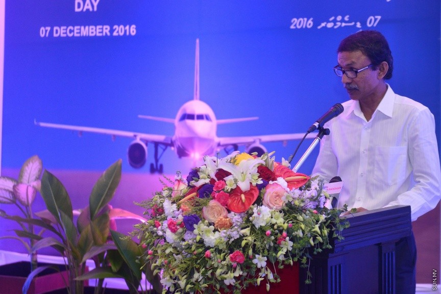 07 ޑިސެމްބަރ 2016: ސިވިލް އޭވިއޭޝަން ދުވަހުގެ މުނާސަބަތުގަިއ ބޭއްވި ހަފްލާގެ ތެރެއިން---ސަން ފޮޓޯ// މުހައްމަދު އަފްރާހް