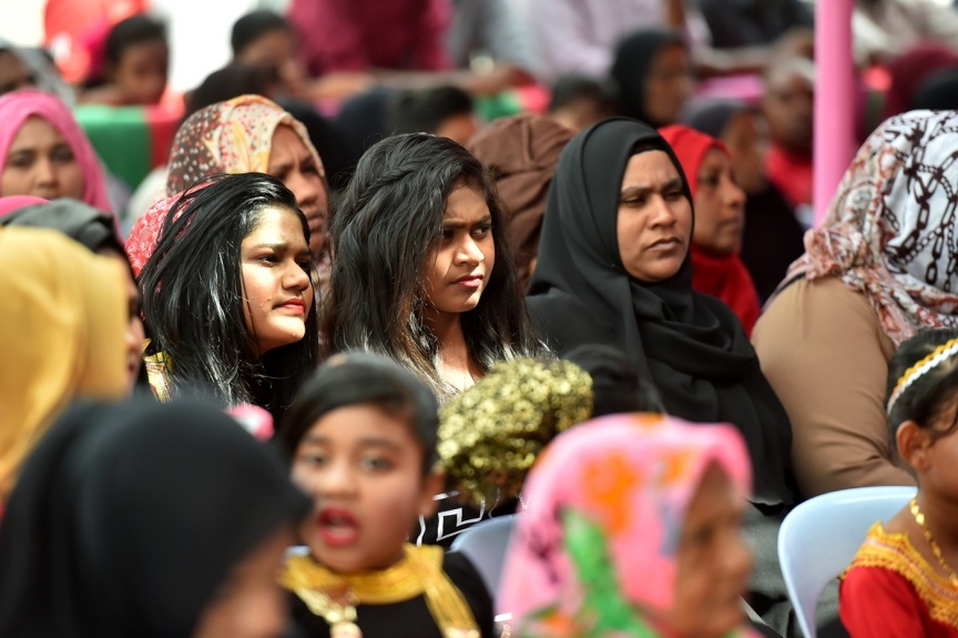 ރައީސް ޔާމީން ގއ. އަތޮޅުގެ ދެ ރަށަކަށް ކުރެއްވި ދަތުރުގެ ތެރެއިން ގއ.ވިލިނގިއްޔަށް ވަޑައިގަތުން--ފޮޓޯ/ރައީސް އޮފީސް