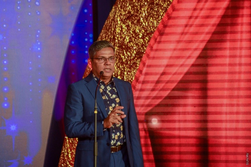 21 ޑިސެމްބަރ 2016: ދަރުބާރުގޭގައި މިރޭ ބޭއްވި ހަތް ވަނަ ގައުމީ ފިލްމު އެވޯޑްސް ހަފްލާގެ ތެރެއިން---ސަން ފޮޓޯ/ އަފްރާހް