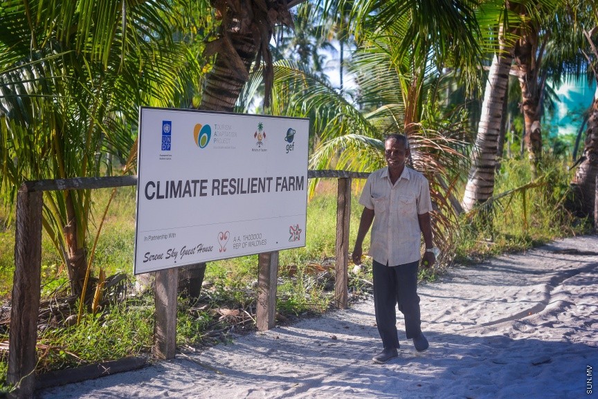  ކުލައިމެޑް ރެސިޑެންޓް ފާމް: ތޮއްޑޫ ދަނޑުވެރިންގެ އުފެއްދުންތައް މާލެ އާއި ރިސޯޓުތަކަށް ފޯރުކޮށްދޭ-- ސަން ފޮޓޯ/ މުހައްމަދު އަފްރާހު