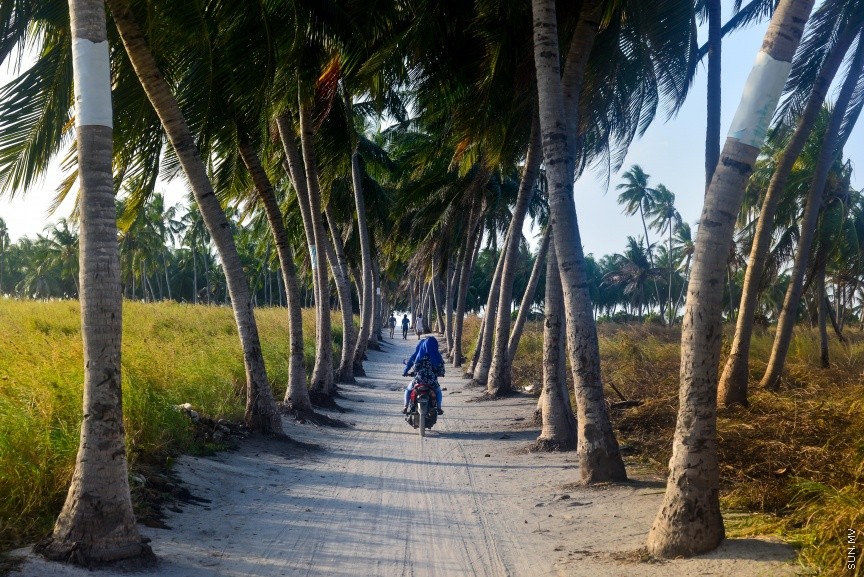 ތޮއްޑޫގެ ރީތިކަން ފޮޓޯތަކުން:   ހިއްގައިމް ތޮއްޑޫގެ މަގެއްމަތިން--ސަން ފޮޓޯ/ މުހައްމަދު އަފްރާހް