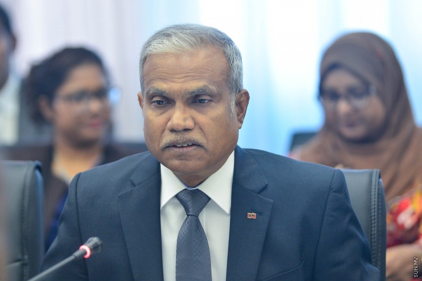 9 ފެބްރުއަރީ 2017: ސްރީލަންކާ އަދި ދިވެހިރާއްޖޭގެ ޖޮއިންޓް ކޮމިޝަނުގެ ތިންވަނަ ބައްދަލުވުން: މި ބައްދަލުވުމުގައި ބައިވެރިވެވަޑައިގަތުމަށް ލަންކާގެ ފޮރިން މިނިސްޓަރު މަންގަލަ ސަމަރަވީރަ ރާއްޖެ ވަޑައިގެންނެވި --ސަން ފޮޓޯ/ މުހައްމަދު އަފްރާހް