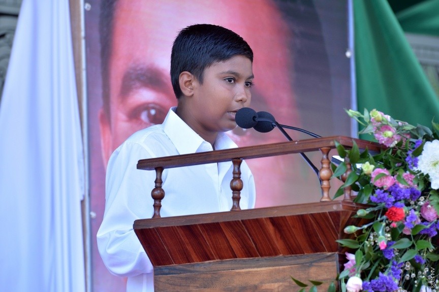 13 ފެބްރުއަރީ 2017: ހިންމަފުށީ ބިން ހިއްކުމުގެ މަޝްރޫޢުގެ ނިމުން ފާހަގަ ކުރުން--- ފޮޓޯ/ ރައީސް އޮފީސް