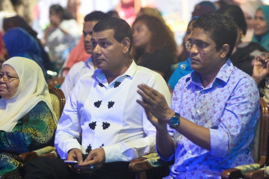 27 ފެބްރުއަރީ 2017: ހީވާގި ކަނބަލުން އެކްސްޕޯގެ ތެރެއިން މިރޭ ކުރިޔަށްދިއަ މިއުޒިކް ޝޯ---ސަން ފޮޓޯ/ މުހައްމަދު އަފްރާހް