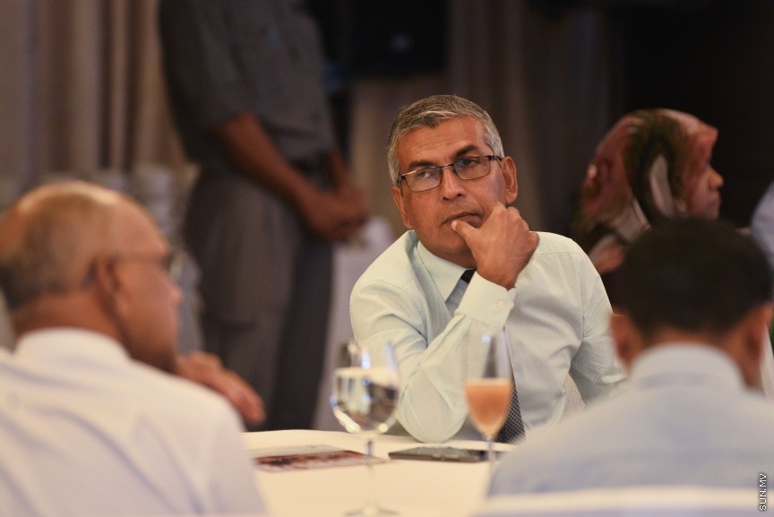  07 މާޗް 2017: ޓީޗަރުން އިނގިރޭސި ފެންވަރު މަތިކުރުމުގެ ތަމްރީނު ޕްރޮގުރާމް ފެށުމަށް މިއަދު ހޮޓެލްޖެންގައި ބޭއްވި ރަސްމިއްޔާތުގެ ތެރެއިން---ސަން ފޮޓޯ/ މުހައްމަދު އަފްރާހް