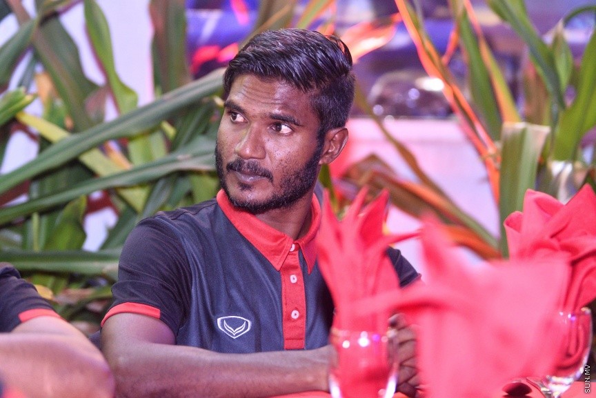 މާޗް 7، 2017: ޝެއިޚް ކަމާލް އިންޓަނޭޝަނަލް ކްލަބު ކަޕް ޓީސީއިން ކާމިޔާބު ކުރުމާ ގުޅިގެން އެފްއޭމް ކުރިމަތީގައި އެ އިދާރާއިން އިންތިޒާމް ކޮށްގެން ބޭއްވި ހާއްސަ ހަފްލާގެ ތެރެއިން  -- ސަން ފޮޓޯ/ ފަޔާޒު މޫސާ