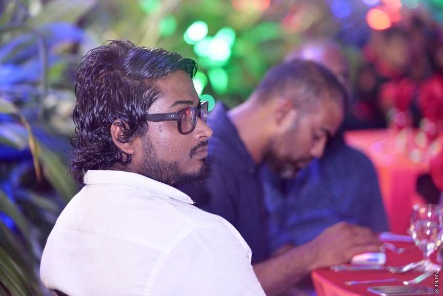 މާޗް 7، 2017: ޝެއިޚް ކަމާލް އިންޓަނޭޝަނަލް ކްލަބު ކަޕް ޓީސީއިން ކާމިޔާބު ކުރުމާ ގުޅިގެން އެފްއޭމް ކުރިމަތީގައި އެ އިދާރާއިން އިންތިޒާމް ކޮށްގެން ބޭއްވި ހާއްސަ ހަފްލާގެ ތެރެއިން  -- ސަން ފޮޓޯ/ ފަޔާޒު މޫސާ