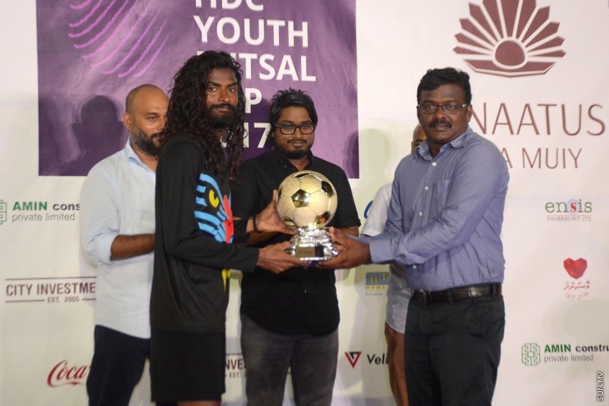 މާޗް 11، 2017: ޖުމްލަ 108 ޓީމާއެކު ބޭއްވި "އެޗްޑީސީ ޔޫތު ފުޓްސަލް ކަޕް 2017"ގެ ފައިނަލް މެޗާއި މުބާރާތް ނިންމުން -- ސަން ފޮޓޯ/ ފަޔާޒު މޫސާ