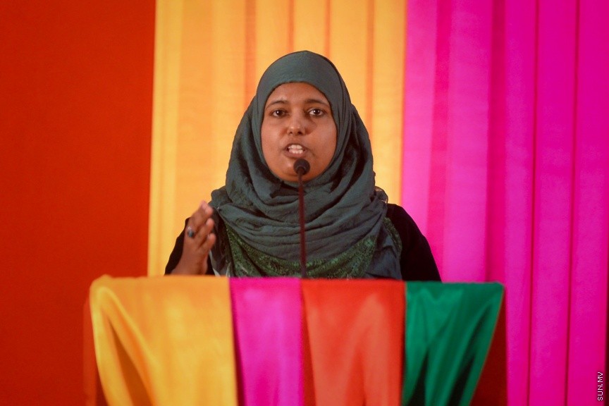 24 މާޗް 2017: ސަރުކާރާ އިދިކޮޅު ޕާޓީތައް ގުޅިގެން ޖޭޕީގެ މައި ޖަގަހަ، މ. ކުނޫޒު ގައި ބޭއްވި ޖަލްސާގެ ތެރެއިން---ސަން ފޮޓޯ/ މުހައްމަދު އަފްރާހް 