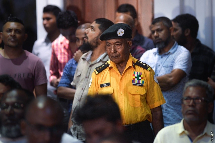 24 މާޗް 2017: ސަރުކާރާ އިދިކޮޅު ޕާޓީތައް ގުޅިގެން ޖޭޕީގެ މައި ޖަގަހަ، މ. ކުނޫޒު ގައި ބޭއްވި ޖަލްސާގެ ތެރެއިން---ސަން ފޮޓޯ/ މުހައްމަދު އަފްރާހް 