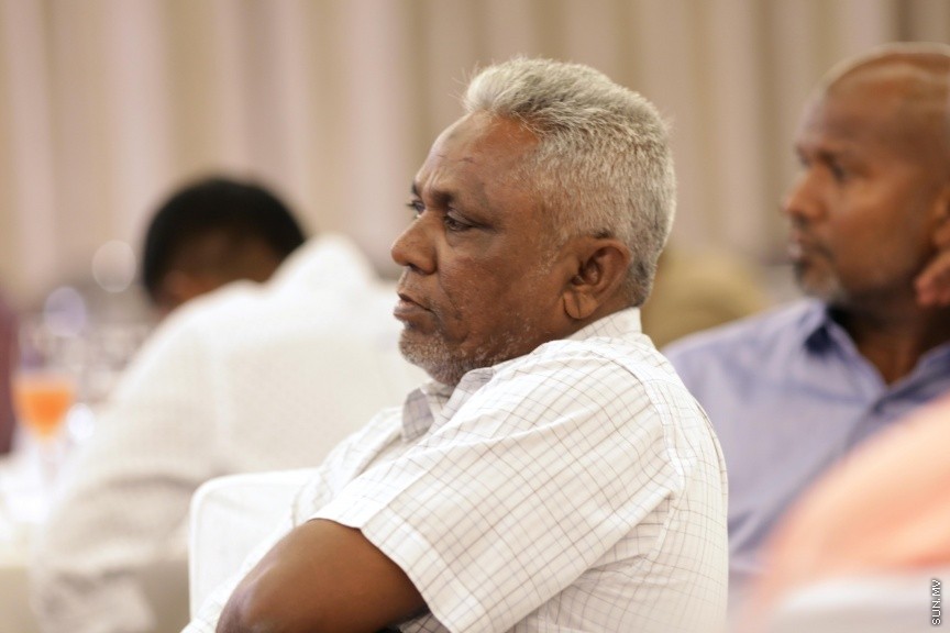 އޭޕްރީލް 2، 2017: މޯލްޑިވްސް ހައްޖު ކޯޕަރޭޝަންގެ ކާމިޔާބު 3 އަހަރު ފާހަގަކުރުމަށް ޖެން ހޮޓެލްގައި ބޭއްވި ހަފްލާގެ ތެރެއިން -- ސަން ފޮޓޯ/ ފަޔާޒު މޫސާ