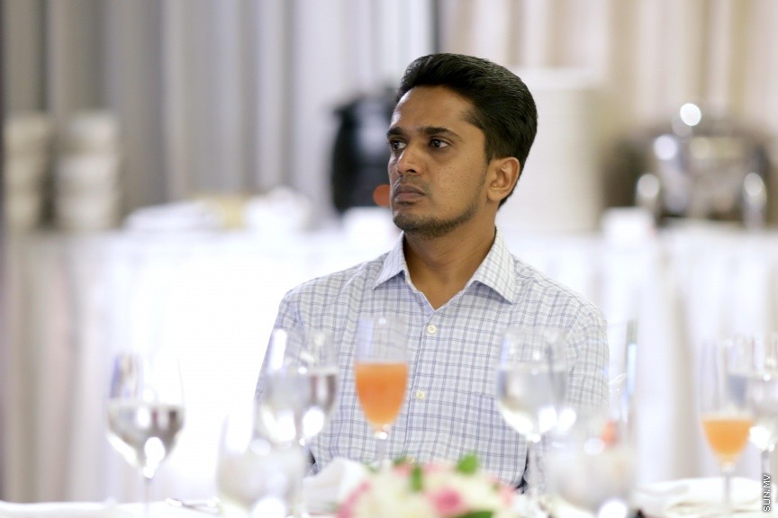 އޭޕްރީލް 2، 2017: މޯލްޑިވްސް ހައްޖު ކޯޕަރޭޝަންގެ ކާމިޔާބު 3 އަހަރު ފާހަގަކުރުމަށް ޖެން ހޮޓެލްގައި ބޭއްވި ހަފްލާގެ ތެރެއިން -- ސަން ފޮޓޯ/ ފަޔާޒު މޫސާ