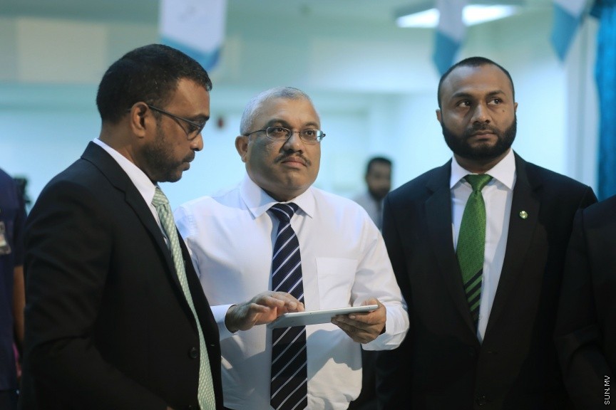 މޭ 10، 2017: އޭސީސީގެ ގައުމީ މަހާސިންތާ އިފްތިތާހު ކުރުމަށް އިސްލާމިކް ޔުނިވާސިޓީގައި ބޭއްވި ހަފްލާގެ ތެރެއިން -- ސަން ފޮޓޯ/ ފަޔާޒު މޫސާ
