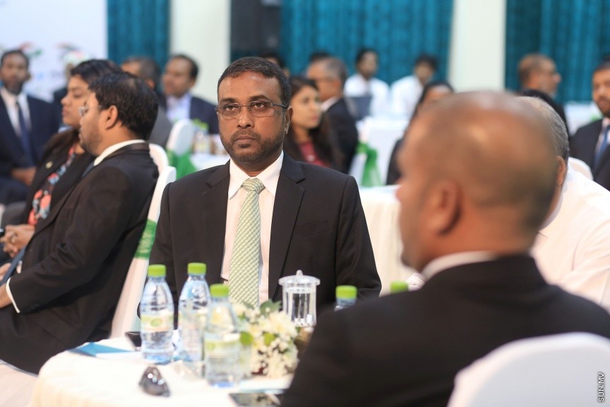 މޭ 10، 2017: އޭސީސީގެ ގައުމީ މަހާސިންތާ އިފްތިތާހު ކުރުމަށް އިސްލާމިކް ޔުނިވާސިޓީގައި ބޭއްވި ހަފްލާގެ ތެރެއިން -- ސަން ފޮޓޯ/ ފަޔާޒު މޫސާ
