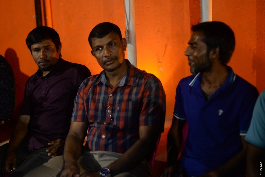 10 މެއި 2017: ސަރުކާރު ހިންގާ ކޯލިޝަނުގެ  ސިލްސިލާ ޖަގަހަ ޖަލްސާތައް ފެށުމުގެ ގޮތުން، އެމްޑީއޭގެ ޖަގަހަގައި މިރޭ ބޭއްވި ޖަލްސާގެ ތެރެއިން---ސަން ފޮޓޯ/ މުހައްމަދު އަފްރާހް10 މެއި 2017: ސަރުކާރު ހިންގާ ކޯލިޝަނުގެ  ސިލްސިލާ ޖަގަހަ ޖަލްސާތައް ފެށުމުގެ ގޮތުން، އެމްޑީއޭގެ ޖަގަހަގައި މިރޭ ބޭއްވި ޖަލްސާގެ ތެރެއިން---ސަން ފޮޓޯ/ މުހައްމަދު އަފްރާހް