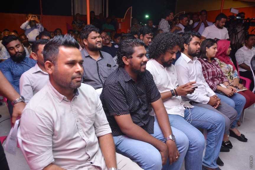 މޭ، 15، 2017: ޕީޕީއެމް އާއި އެމްޑީއޭ އަދި  ޑީއާރުޕީ ކޯލިޝަންގެ ފަރާތުން އެމްޑީއޭ ހަރުގޭގައި ބޭއްވި ހަރުގެ ޖަލްސާގެ ތެރެއިން -- ސަން ފޮޓޯ/ ފަޔާޒު މޫސާ