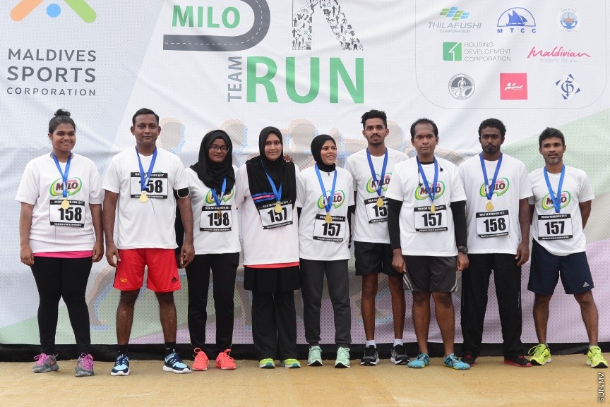 20 މެއި 2017: މައިލޯ 5K ޓީމް ރަން ގެ ތެރެއިން---ސަން ފޮޓޯ/ މުހައްމަދު އަފްރާހް