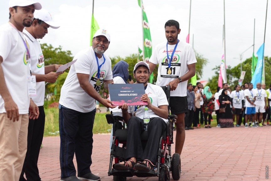 20 މެއި 2017: މައިލޯ 5K ޓީމް ރަން ގެ ތެރެއިން---ސަން ފޮޓޯ/ މުހައްމަދު އަފްރާހް