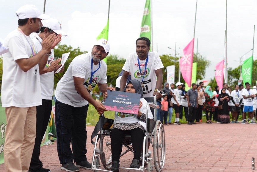 20 މެއި 2017: މައިލޯ 5K ޓީމް ރަން ގެ ތެރެއިން---ސަން ފޮޓޯ/ މުހައްމަދު އަފްރާހް