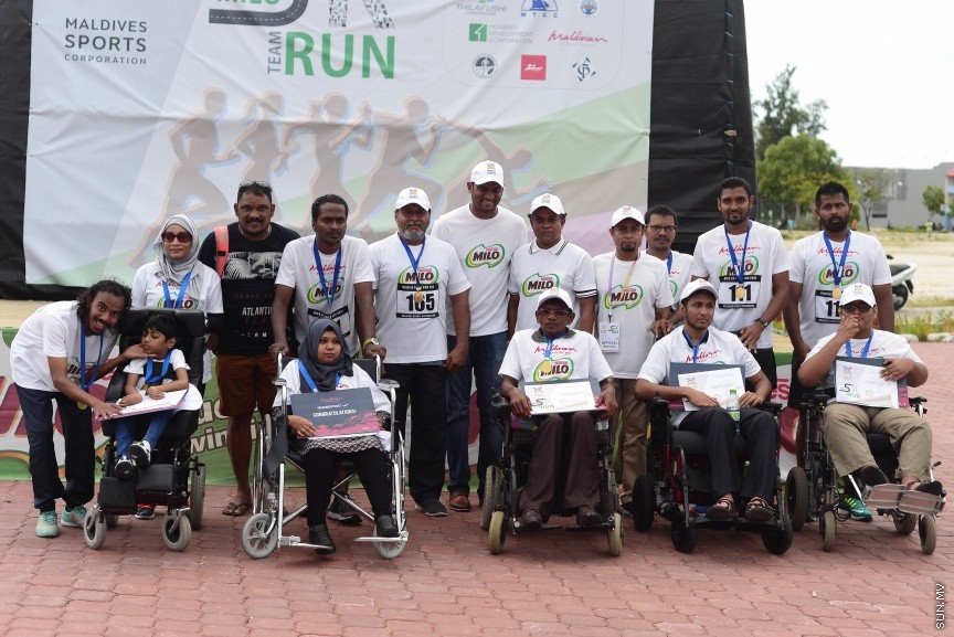 20 މެއި 2017: މައިލޯ 5K ޓީމް ރަން ގެ ތެރެއިން---ސަން ފޮޓޯ/ މުހައްމަދު އަފްރާހް