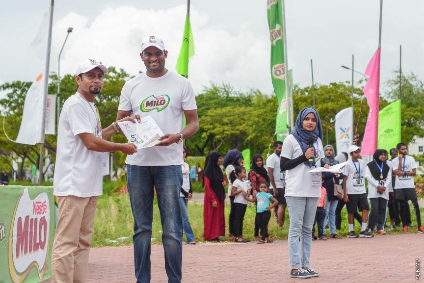 20 މެއި 2017: މައިލޯ 5K ޓީމް ރަން ގެ ތެރެއިން---ސަން ފޮޓޯ/ މުހައްމަދު އަފްރާހް